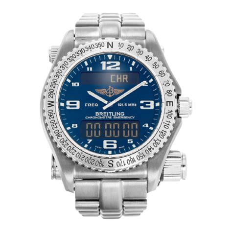 breitling setting instructions|Breitling emergency watch manual.